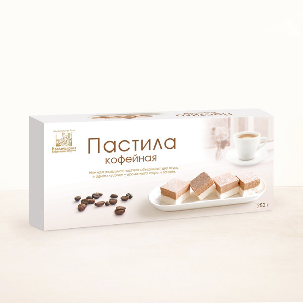№2 Пастила  250г кофейная  в Ступине
