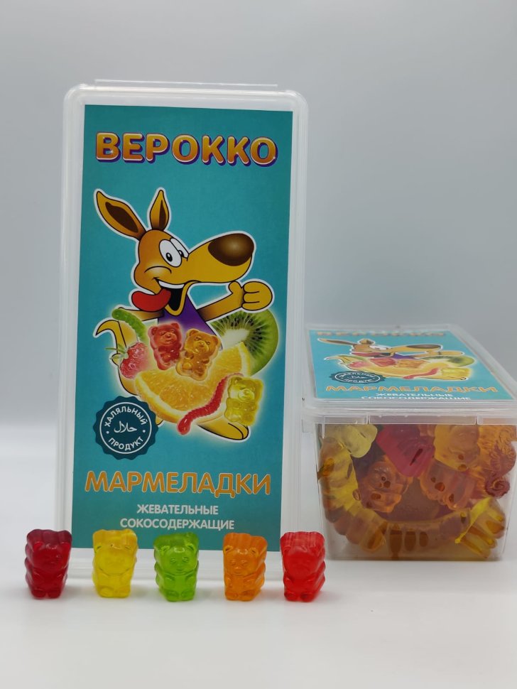  Жевательный мармелад Мишки фруктовые, 250г   в Ступине