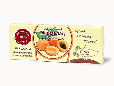 №2 Мармелад натуральный "Абрикос" 140г в Ступине