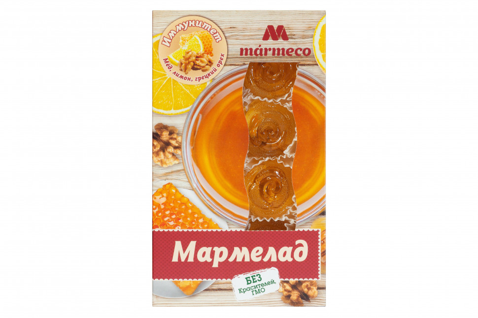  Мармелад "Иммунитет"  Мёд, лимон, грецкий орех, 180г  в Ступине